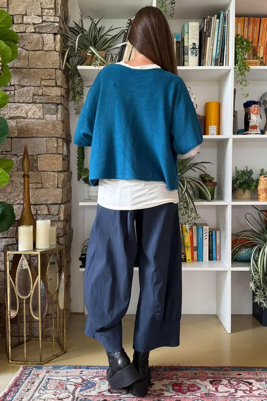 Conrad Layer Knit Teal