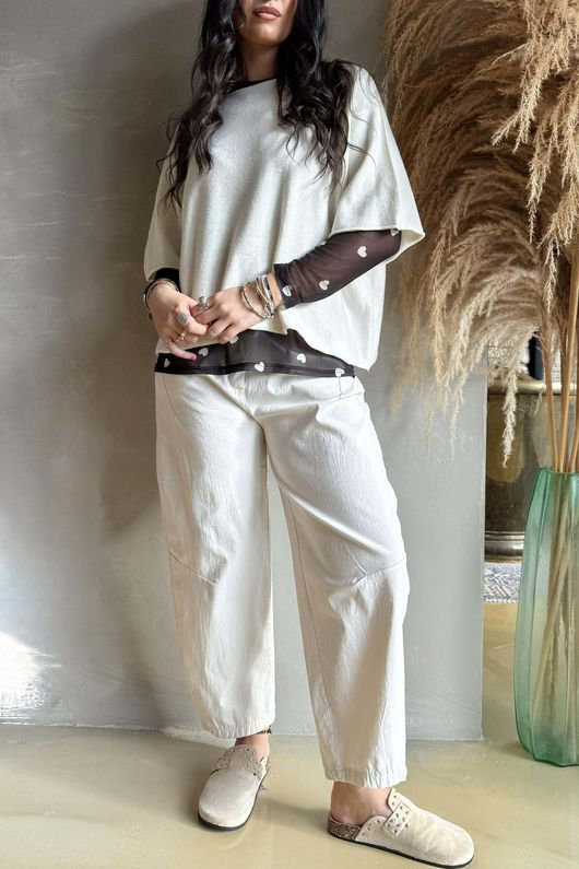 Conrad Layer Knit Warm White + 