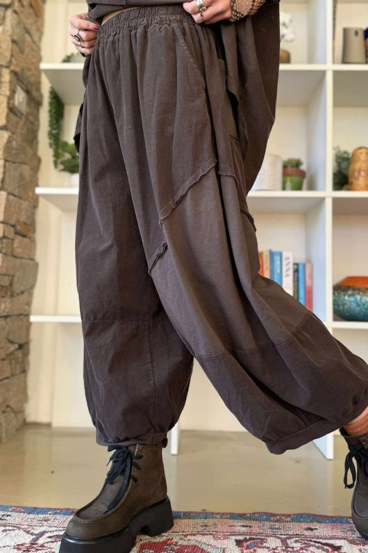 Cooper Needlecord Panel Bloom Pant Coffee Bean -