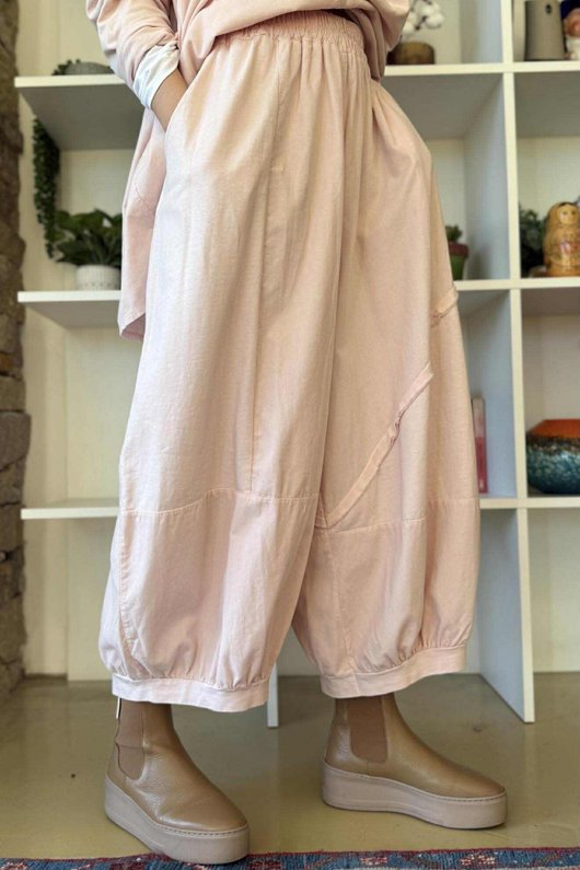 Cooper Needlecord Panel Bloom Pant Rosewater /8=