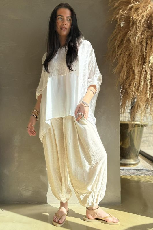 Cova Santa Dip Side Panel Top White /15=