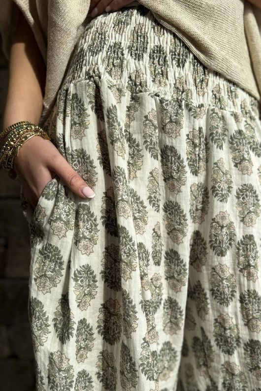 Daughter Of Ibiza Bloomer Pant Sage & Moss