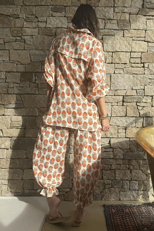 Daughter Of Ibiza Boyfriend Shirt Marigold & Jade