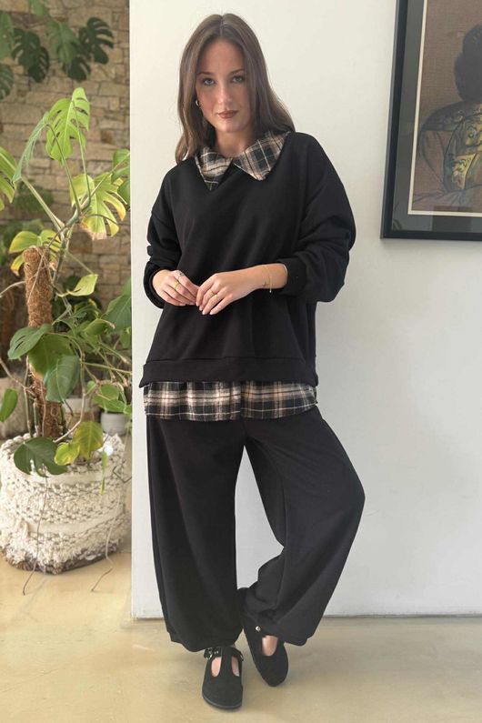 Scamp Demi Bloom Pant Black