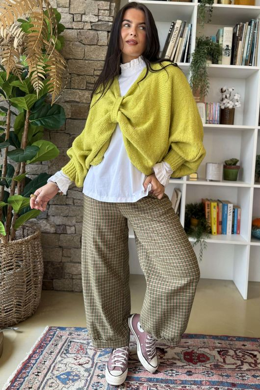 Donald Demi Bloom Pant Olive /14=