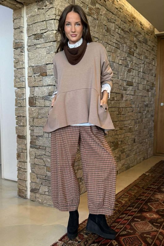 Donald Demi Bloom Pant Rust - 