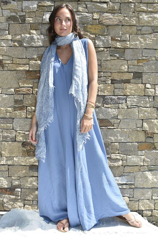 Eliza Palazzo Jumpsuit Denim