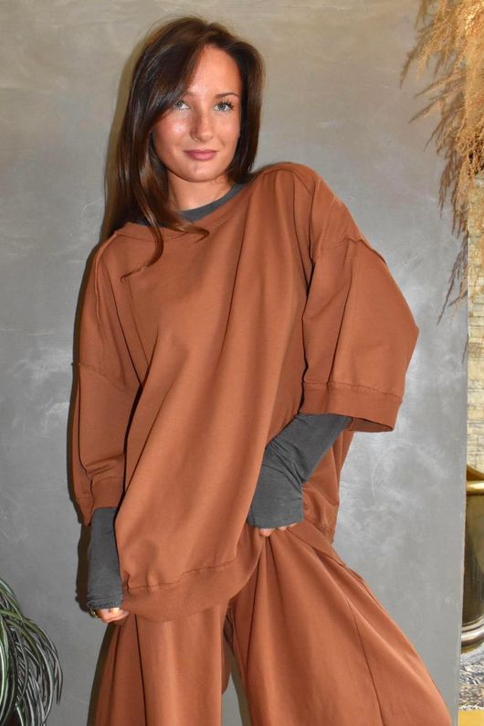 Essential Cashmere Blend Sheer Layering Top Graphite 