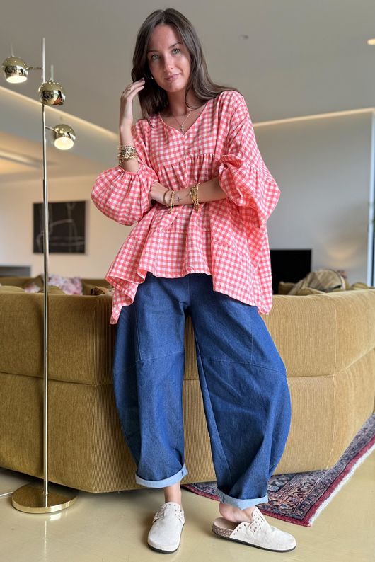 Essential Stretch Classic Barrel Jean Dark - /42=