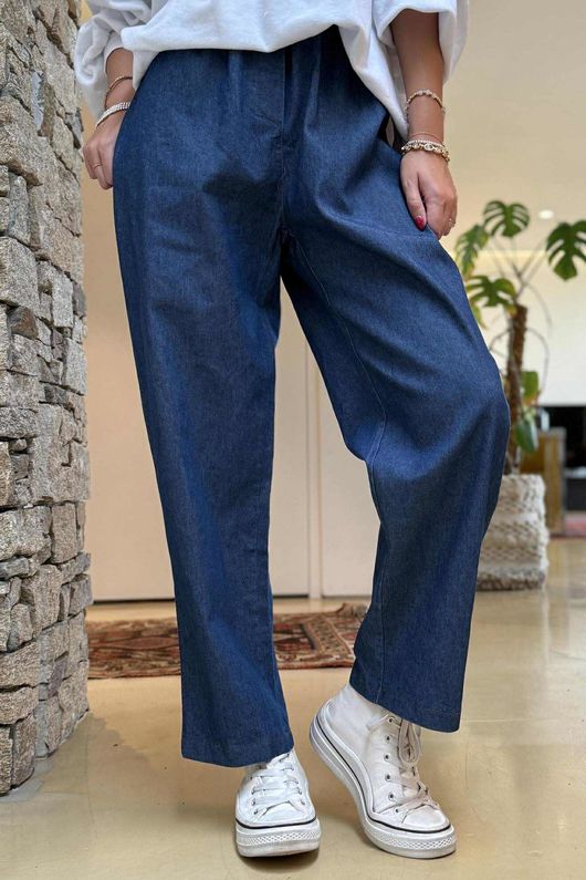 Essential Stretch Tapered Jean Dark /30=