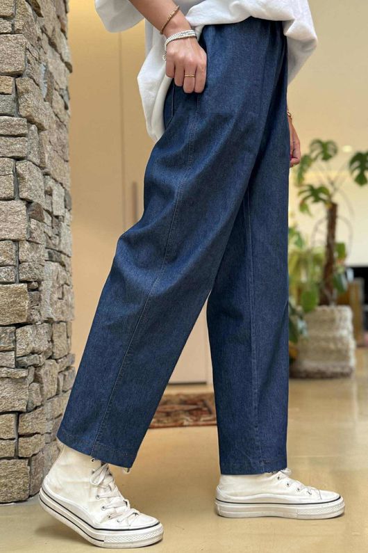 Essential Stretch Tapered Jean Dark