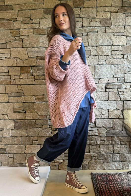 Fisherman Grunge Knit Rose /11=