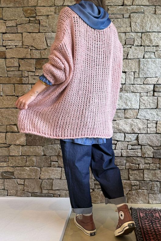 Fisherman Grunge Knit Rose /11=