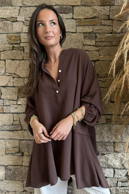 Fleetwood Dreams Smock Chocolate /12=