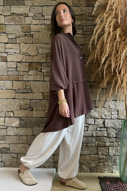 Fleetwood Dreams Smock Chocolate /12=