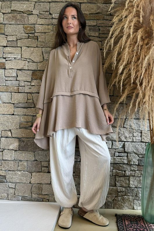 Fleetwood Dreams Smock Mocha /12=