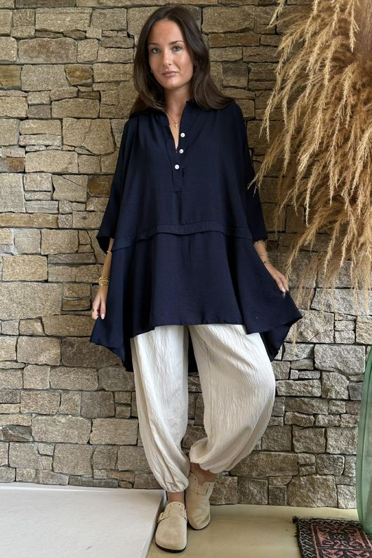 Fleetwood Dreams Smock Navy /8=