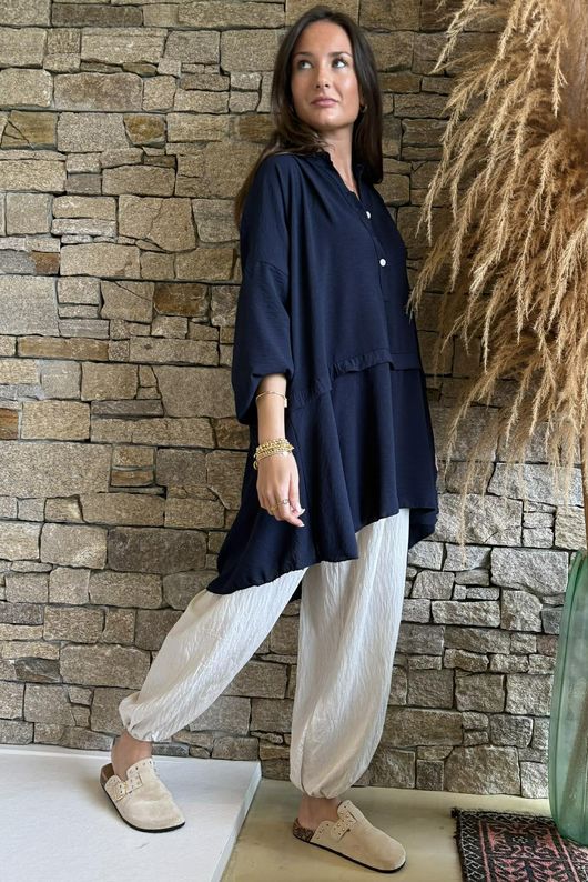 Fleetwood Dreams Smock Navy /8=