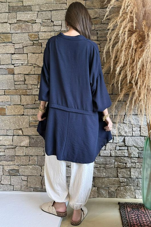 Fleetwood Dreams Smock Navy /8=