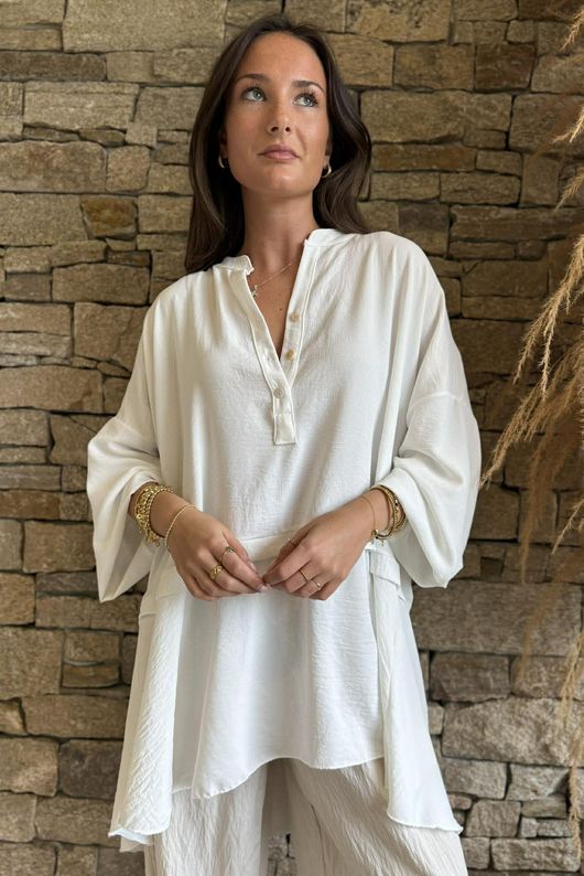 Fleetwood Dreams Smock White /15=