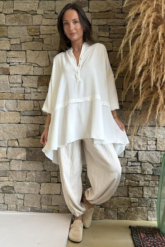 Fleetwood Dreams Smock White /15=