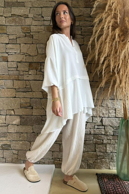 Fleetwood Dreams Smock White /15=