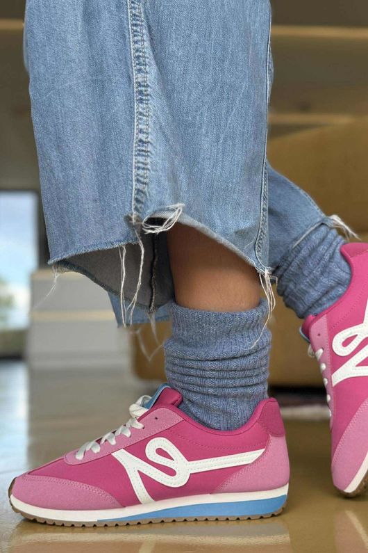 Flow Retro Trainer Pink
