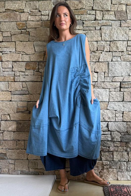 Freddie Hitch Cocoon Dress Mid