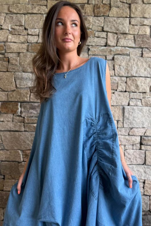 Freddie Hitch Cocoon Dress Mid