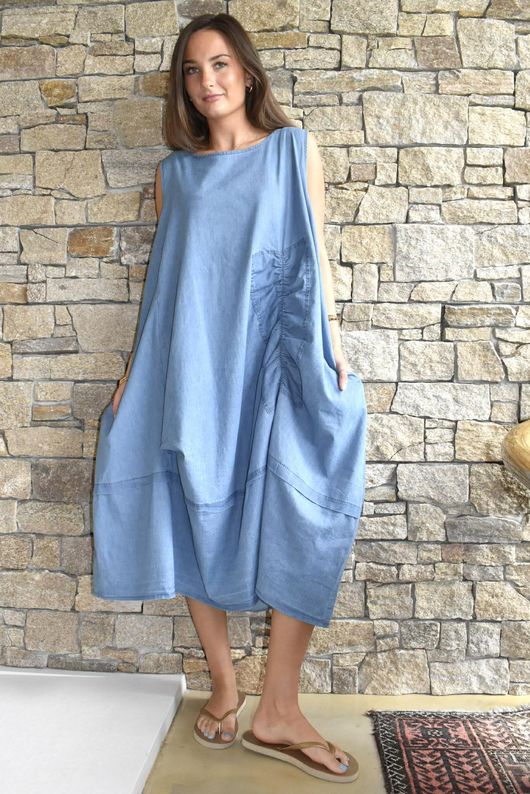 Freddie Hitch Cocoon Dress Mid
