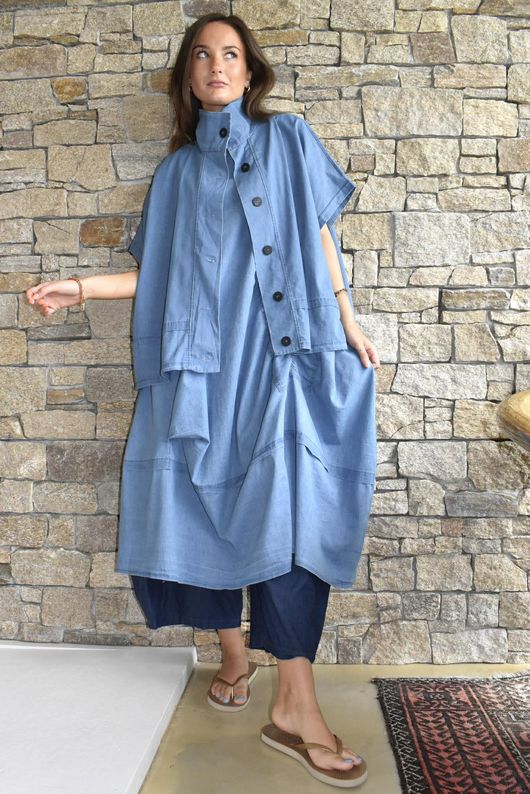 Freddie Hitch Cocoon Dress Mid