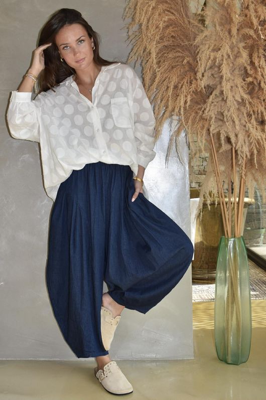 Freddie Sia Barrel Jean Dark /70=