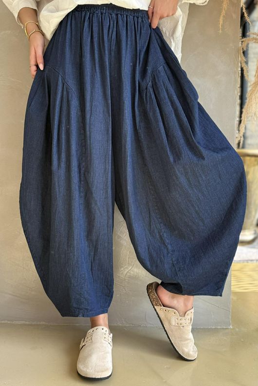 Freddie Sia Barrel Jean Dark /70=