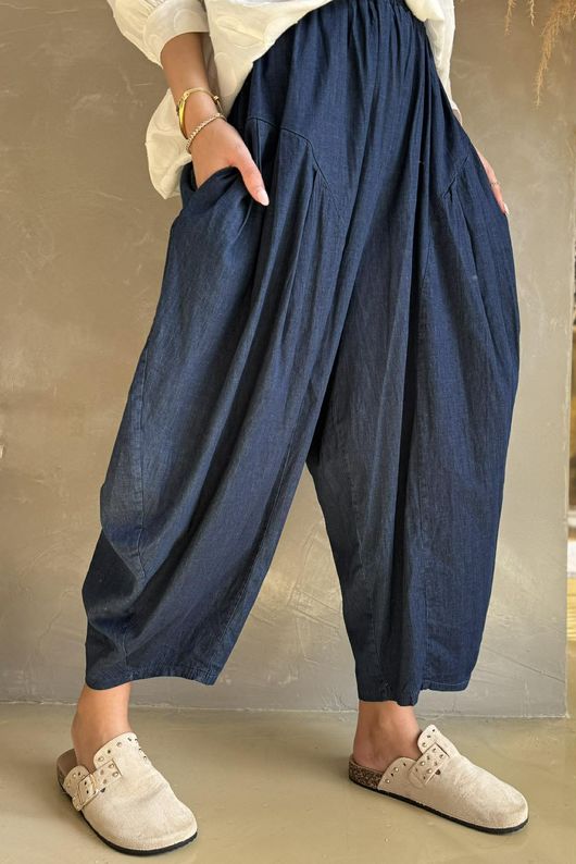 Freddie Sia Barrel Jean Dark /70=