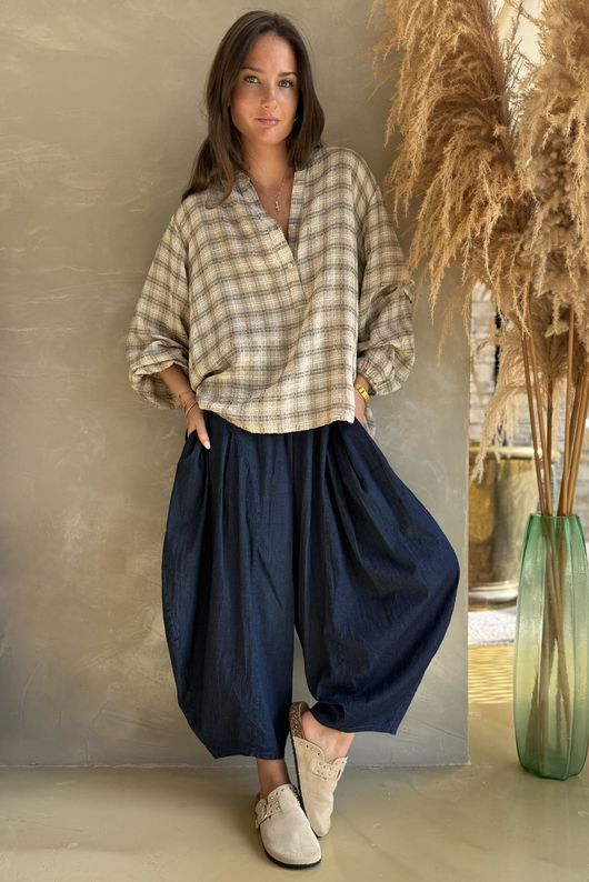 Freddie Sia Barrel Jean Dark /70=