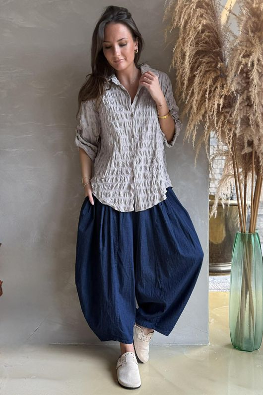 Freddie Sia Barrel Jean Dark /70=