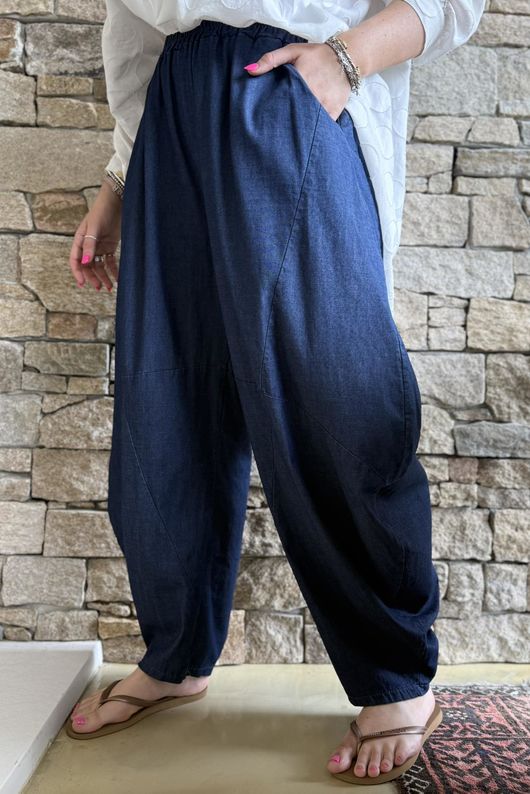 Freddie Super Barrel Jean Dark