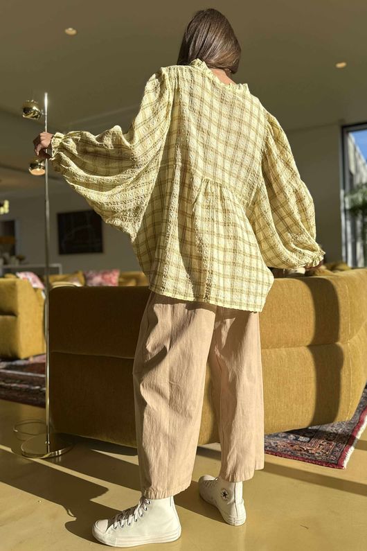 Greta Country Smock Custard