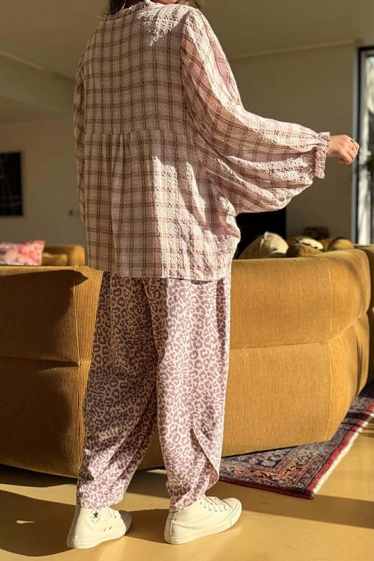 Greta Country Smock Rosewater