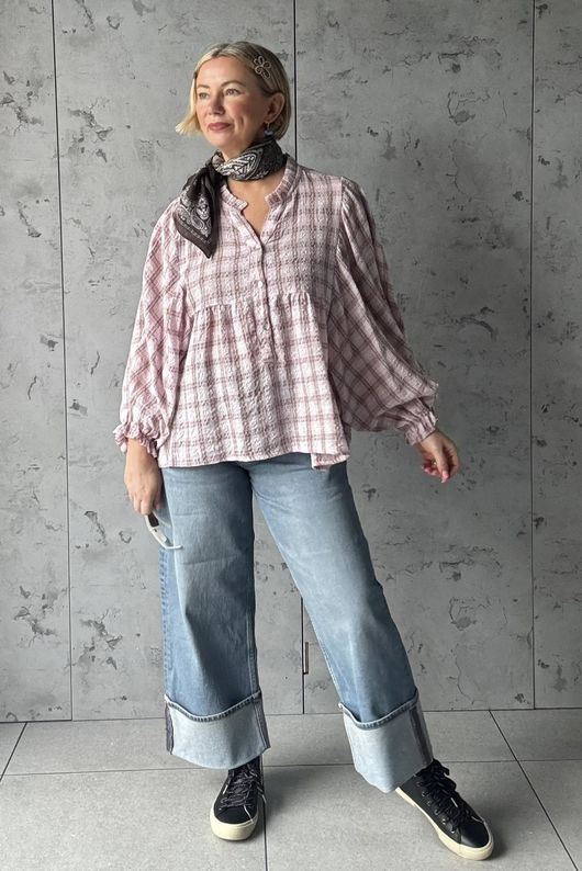 Greta Country Smock Rosewater 