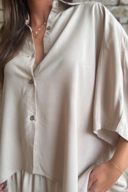 Half Moon Shirt Stone 