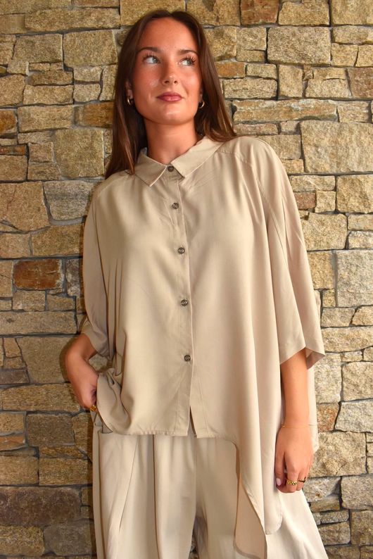 Half Moon Shirt Stone 