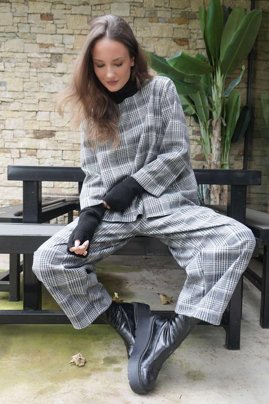 Highgrove Scuba Stretch Top Black /30=