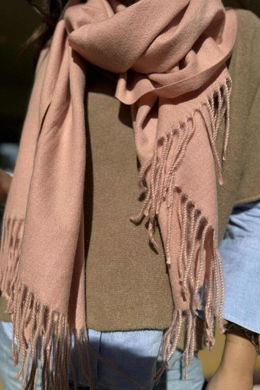 Highland Cotton Cashmere Scarf Ballet