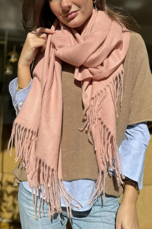 Highland Cotton Cashmere Scarf Ballet