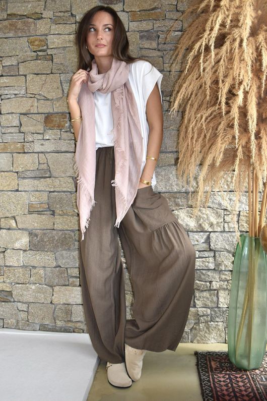 Huxley Barrel Pant Chocolate /9=