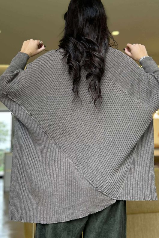 Jagger Quirky Ribby Knit Earth