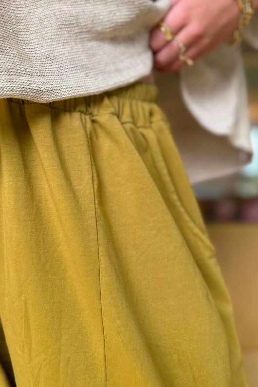 Jo Jo Quirky Classic Barrel Pant Mucky Olive