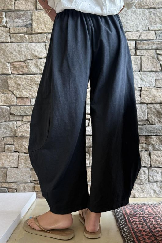 Lagen 7/8 Barrel Pant Black
