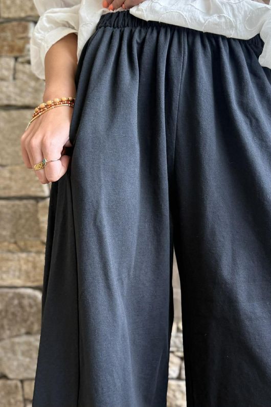 Lagen 7/8 Barrel Pant Black